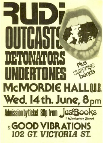 Northern Ireland Punk Rock Gig Posters